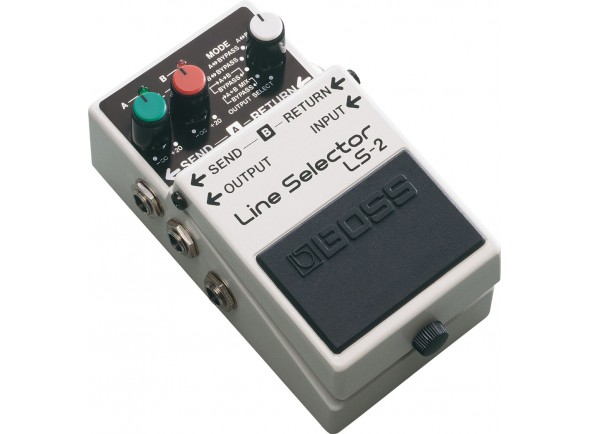 BOSS LS-2 Pedal Compacto Selector de Linha para Guitarra Eléctrica
